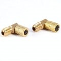 Flexible Adapters Duokon 90-degree R134a R12 Car A C Air Conditioner Refrigeration Converting Male Adapter Connector Hose Set