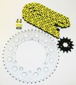Kawasaki Kdx200 200 Kdx220 220 Yellow Chain Sprocket 12 50 112l 