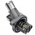 A-premium Engine Coolant Thermostat Housing Assembly With Gasket Compatible Chevrolet Malibu Colorado Cadillac Ats Gmc Canyon