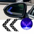 Otpoutopa 2pcs 14-smd Led Arrow Panel Lights Auto Parts Concealed Marker Clearance For Car Rearview Mirror Indicator Turn