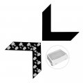 Otpoutopa 2pcs 14-smd Led Arrow Panel Lights Auto Parts Concealed Marker Clearance For Car Rearview Mirror Indicator Turn