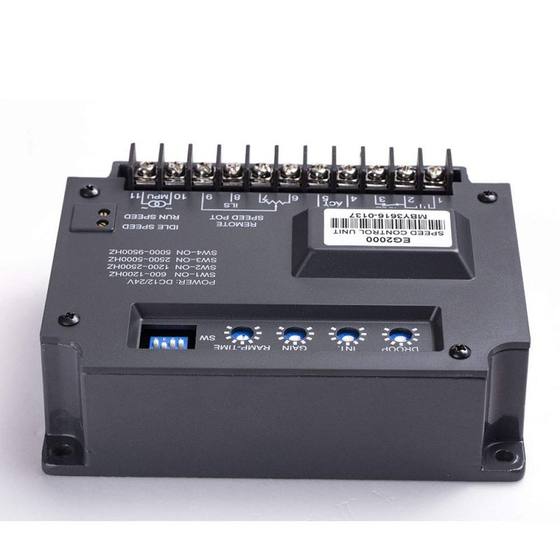 Eg2000 Engine Speed Control Unit Controller 10-32vdc For Diesel And Gasoline Generator Electronic Governor With Smoke Limiting
