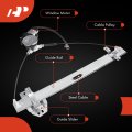 A-premium Electric Power Window Regulator With Motor Compatible Honda Element 2003-2011 Front Driver And Passenger Side 2-pc