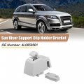 Uxcell Sun Visor Support Clip Retainer For Volkswagen Touareg 2011-2018 No 4l0859561 Holder Bracket Hanger Plastic Gray Anti