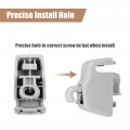 Uxcell Sun Visor Support Clip Retainer For Volkswagen Touareg 2011-2018 No 4l0859561 Holder Bracket Hanger Plastic Gray Anti