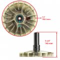 Caltric Primary Drive Clutch Inner Half Compatible With Can-am Renegade 570 4x4 2016 2017 2018 2019 2020