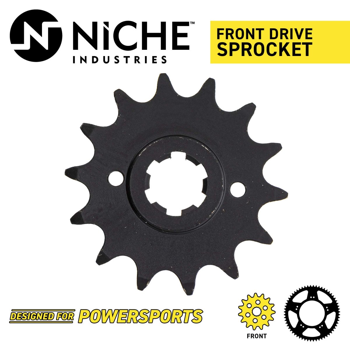 Niche 520 Pitch Front 14t Rear 52t Drive Sprocket Kit For 1980-1981 Suzuki Rs250