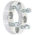 1 In Wheel Spacers 4x100 67 1mm Bore With 12x1 5 Lug Nuts Adapters For Rio5 Mirage Spectra Civic Miata Accent 2 Pieces 