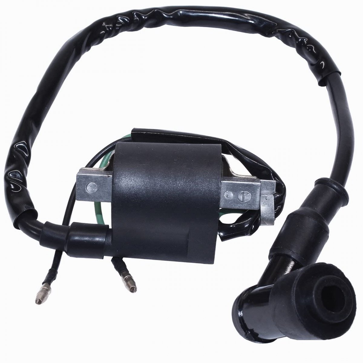 Procompany 12v 2 Pins Ignition Coil For 50cc 70cc 90cc 110cc 125cc 4 Cycle Horizontal Engine