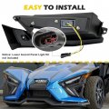 Sautvs Front Upper Accent Panel Light Kit For Slingshot Daytime Running Lights Trim Drl Driving Decorative Plate 2014-2023