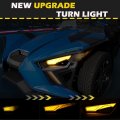 Sautvs Front Upper Accent Panel Light Kit For Slingshot Daytime Running Lights Trim Drl Driving Decorative Plate 2014-2023