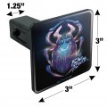 Blue Beetle Scarab Tow Trailer Hitch Cover Plug Insert 1 4 Inch 25