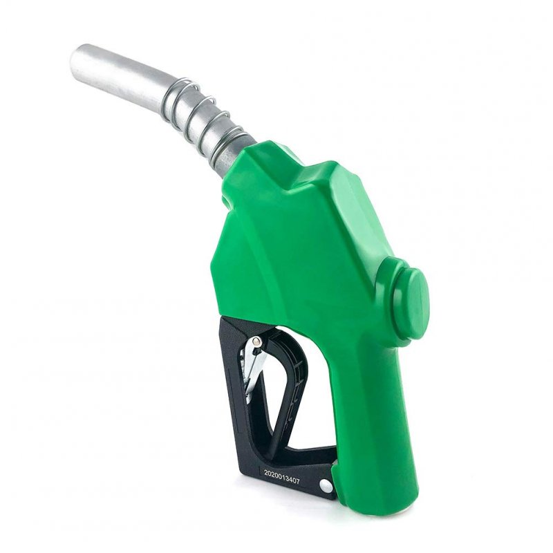 Qwrok 1-3 16 Automatic Fuel Nozzle Auto Shut Off Diesel For Petrol Refilling Green