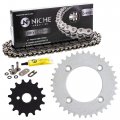 Niche Drive Sprocket Chain Combo For Honda Crf70 Xr70r Front 15 Rear 36 Tooth 420v O-ring 86 Links