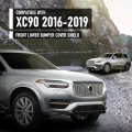 Front Lower Bumper Cover Shield Valance For Volvo Xc90 2016-2019 313533838 Vo1087100 Silver