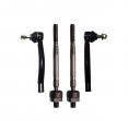 Partsw 4 Pc Front Inner Outer Tie Rod End Links Steering Set Fits Nissan Maxima 2009-2014 All Models 