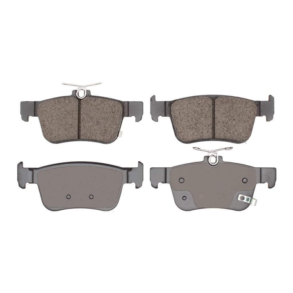 Front Disc Brake Pads For Acura Integra 2024 2025 Low Metallic 5000 Advanced Series 2 11 Inner Height 4 82 In Width