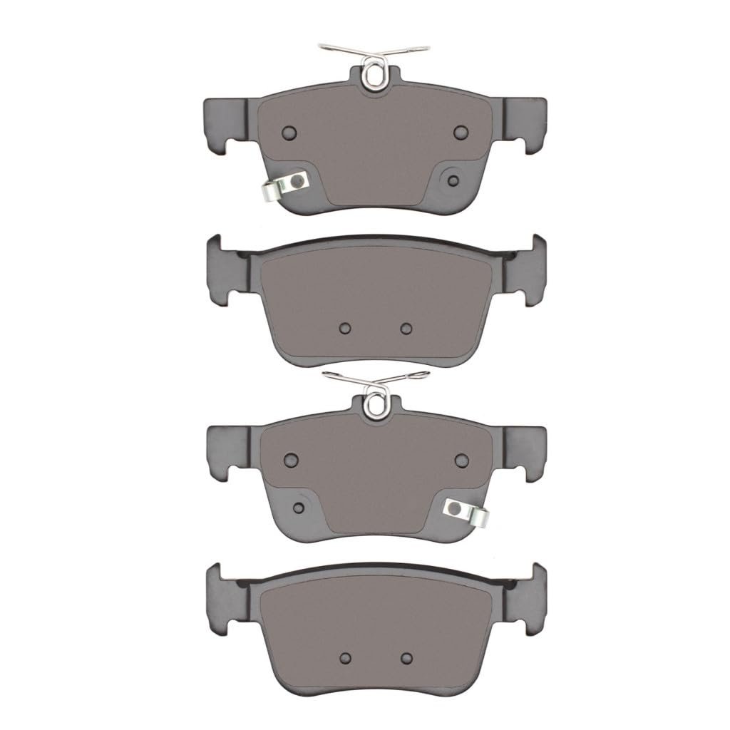 Front Disc Brake Pads For Acura Integra 2024 2025 Low Metallic 5000 Advanced Series 2 11 Inner Height 4 82 In Width
