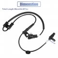 Uxcell Front Left Abs Sensor Wheel Speed No 598103s300 For Hyundai Sonata Gls Limited Se