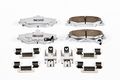 Z26-750 Performance Carbon Fiber Ceramic Rear Brake Pads With Installation Hardware For Chevrolet Camaro 1998 To 2002 And 