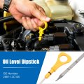 X Autohaux Engine Oil Level Indicator Dipstick For Hyundai Sonata 2006-2010 Azera 2006-2012 No 26611-3c100 Yellow