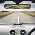 X Autohaux Car Panoramic Rearview Mirror Wide Angle Interior With Suction Cup 13 Inch