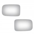 Dodge Ramcharger 1990 1991 1992 1993 Mirror Glass Driver And Passenger Side Pair 9-5 8 In Swing Out Flat Replacement For 