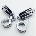 1 5 Tombstone Offset Mount Clamps Foot Peg For Honda Shadow Ace Magna Valkyrie