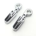 1 5 Tombstone Offset Mount Clamps Foot Peg For Honda Shadow Ace Magna Valkyrie