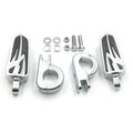 1 5 Tombstone Offset Mount Clamps Foot Peg For Honda Shadow Ace Magna Valkyrie