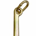 15 In Long Tow Hook On Coupling Link Pair 5400 Lbs Safe Working Load For Trucks Or Flatbed Trailers Alloy Steel Grade 70 J 
