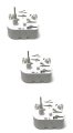 3 Vdo Metal Shaft Stepper Motors For Dodge Caliber 06-08 Fuel Temp Speed Gauge Repair Instrument Cluster Tachometer 
