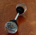 Idh By St Simons 21301-10b Premium Quality Crystal Knob With Round Solid Brass Base Oil-rubbed Bronze 