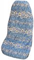 Winnie Fashion Light Blue Hibiscus Wave Hawaiian Car Seat Cover Side Airbag Compatible Made In Hawaii 