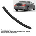 Rear Bumper Lip Diffuser Lower Trim Spoiler For Cla Class C117 2013 To 2016 With High Gloss Abs Material Oem 1178850023 Glossy