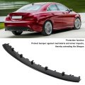 Rear Bumper Lip Diffuser Lower Trim Spoiler For Cla Class C117 2013 To 2016 With High Gloss Abs Material Oem 1178850023 Glossy