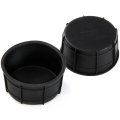 Red Hound Auto 2 Compatible With Ford F-150 Expedition Navigator Rear Console Cup Holder Rubber Inserts Liner