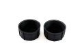 Red Hound Auto 2 Compatible With Ford F-150 Expedition Navigator Rear Console Cup Holder Rubber Inserts Liner