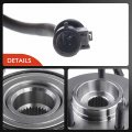 A-premium 4pcs Front Suspension Kit Control Arm W Ball Joint Assembly Wheel Bearing And Hub Compatible With Chevrolet Cobalt