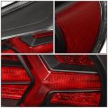 Auto Dynasty 2pcs Led Arrow Sequential Rear Tail Lights Brake Lamps Compatible With Toyota 86 Subaru Brz Scion Fr-s 13-21