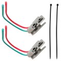 2 Pcs 170072 Distributor Pigtail 6 7a Wire Harness 12 Volts Battery And Tachometer Connector Plug Compatible For Rv Chevy G M