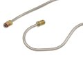 1965 1982 Corvette Caliper Brake Line Stainless Steel Rear Pair Of 2 Silver