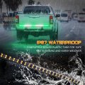 Xridonsen 60 Inch Truck Tailgate Green White Emergency Lights Strip 360 Led Rear Window Strobe Firefighter Pov Flashing Warning