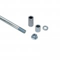 Minho 12mm 310mm Front Rear Axle With Bushing 5mm 22mm 38mm Fit For Pit Pro Dirt Bike Scooter Quad Atv