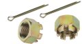 2pcs Rear Axle Castle Nuts For Polaris Atv Sportsman Trail Blazer Ranger Xplorer Scrambler 3 4 In 16 Thread With 2 Pins