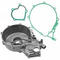 Caltric Left Crankase Cover And Gaskets Compatible With Honda Xr650l 2018-2019 Motorcycle