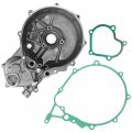 Caltric Left Crankase Cover And Gaskets Compatible With Honda Xr650l 2018-2019 Motorcycle