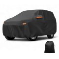 Car Cover Outdoor Waterproof Sun Rain Snow Hail Protection With Left Side Door Zipper 210d-pu For Mazda Cx-9 