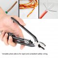 Qiilu Wire Twisting Plier 6 Inch Aircraft Tool Automatic Lock Twister For Auto Industry
