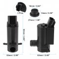 Acropix Windshield Washer Motor Pump Fit For Toyota Highlander Scion Xb Pack Of 1 Pcs Black